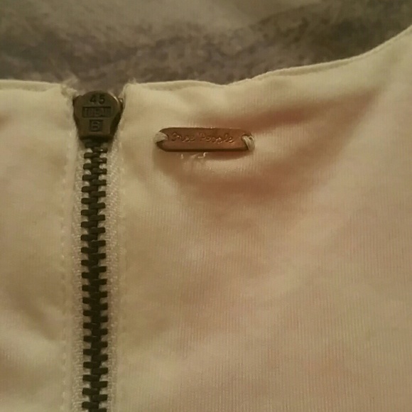 White Embroidered Free People Dress - Picture 3 of 4